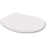 Nkp Igk Yapı - Nkp 0302 Slim Smart Yavaş Kapanan Thermoplast Klozet Kapağı - Beyaz