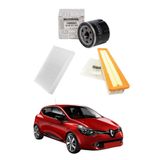 NKS FİLTRE Renault Clio 4 Iv 1.2 16v Benzinli Bakım Ve Filtre Seti