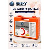 NKSKY İlk Yardım Çantası Kalite Duvara Monte Ecza Dolabı İş Yeri Ofis Araç Ev İçin