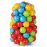 nkspor 100 Adet Renkli Plastik Oyun Havuzu Topu - 7 cm Büyük Boy - Yumuşak ve Dayanıklı-Canlı Renkler - Kırılmaz Eğlence Topları-CE Belgeli-Çocuklar İçin-Havuz ve Trambolin İçin Uygun