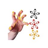 nkspor 3 Lü Finger - El Parmak Güçlendirme Lastiği - Fizik Tedavi Egzersiz Aleti Sık Sık - Spor - Antrenman