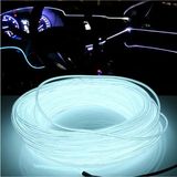 NKT GROUP 5 Metre Beyaz Araç Içi Torpido Ledi Renkli Ip Neon Ip LED Şerit LED Neon Ip LED