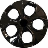 NKT GROUP Alfa Romeo 146 Uyumlu 15 Inç Piano Black Siyah Jant Kapağı 4 Adet