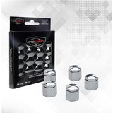 NKT GROUP Bijon Kapağı 17MM Krom Renk 20 Adet