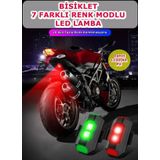 Nkt Group Bisiklet Mini Led Lambası 7 Farklı Mod- 20 Den Fazla Kombinasyon