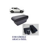 NKT GROUP Dacia Duster 2020 + Usbli Vidasız Kol Dayama Kolçak Usb+Çift Açılır