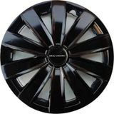Nkt Group Fiat Fiorino Uyumlu 15 Inc Piano Black Jant Kapağı Seti 4 Adet
