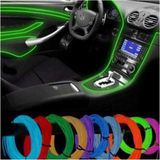 Nkt Group Ip Neon Buz Mavi Araç Içi Led Ambiyans Işıgı Torpido Ledi 2 Metre