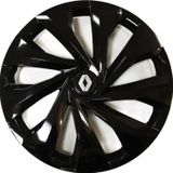 NKT GROUP Renault 19 Uyumlu 14 Inç 4 Adet Piano Black Siyah Jant Kapağı Takımı