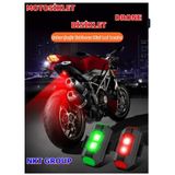 Nkt Group Rgb Motosiklet Drone Bisiklet Otomotiv Cakar Sarjli Kablosuz Mini Led Lamba- 7 Renk