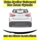 Nkt Group Spoiler Universal Her Sedan Araca Uyumlu Piano Black 120 Cm Siyah