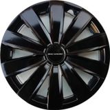 Nkt Group Volkswagen Polo Uyumlu 14 Inc Piano Black Siyah Jant Kapağı Seti