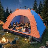 N&M Store 10 Kişilik Suya Dayanıklı Otomatik Kurulum Kamp Çadırı 300X300X170 cm Geniş Aile İçin