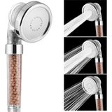 N&M Store %50 Su Tasarruflu Arıtmalı Doğal Taşlı Banyo El Duş Başlığı 3 Kademeli Spa Duş Başlığı