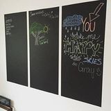 N&M Store Sticker Rulo Yapışkanlı Siyah Yazı Tahtası 60X100 cm Çocuk Yazı Yazma ve Not Tahtası