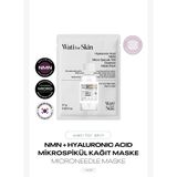 NMN + Hyaluronic Acid Mikro Spikül İğneli Kağıt Maske Microneedle NMN Mask