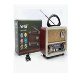 NNS Nostaljik Radyo 8110-BT USB / Tf Kart / Fm Retro Taşınabilir Bluetooth Hoparlör