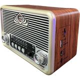 NNS NS-6675 Retro Fenerli Taşınabilir Bluetooth Hoparlör