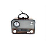 Nns Ns-6697Bt Taşınabilir Nostaljik Radyo (5047)