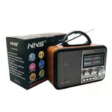 Nns NS-8897 Orta Boy Retro, Nostaljik, Ahşap Tasarım Radyo BX40