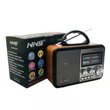 NNS NS-8897 Orta Boy Retro, Nostaljik, Ahşap Tasarım Radyo GO-53-vice 05555