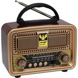 Nns Radyo Nostalji Şarjlı Pilli Bt/usb/sd Nns NS-8091BT