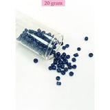 Nnstartshopping Dökme Cam Kum Boncuk Büyük Boy (6/0) 4 mm - 20 Gram - Lacivert - BNC098
