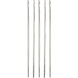 No 1,3 mm 8 cm 5 Adet Çuvaldız Deri Hobi Saraç El Dikiş Iğnesi - Standart