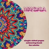 NO-Bleed Mandalas : one-sided art therapy coloring book for adults and teens