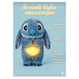NO BRAND 30cm Nefes Alan Uyku Arkadaşı Sesli Işıklı Kulakları Hareketli Yumuşacık Peluş Oyuncak