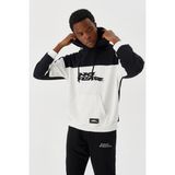No Fear Erkek Sweatshirt Kapüşonlu Siyah Beyaz M500272 - Siyah - Beyaz