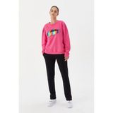 No Fear Kadin Sweatshirt Fusya 72498