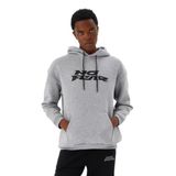 No Fear M500271 Gri Melanj Kapüşonlu Erkek Sweatshirt