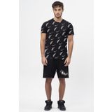 No Fear Orijinal Baskılı Erkek T-shirt Siyah