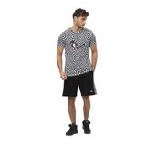 No Fear Orijinal Dama Desen Erkek T-shirt Siyah Siyah L