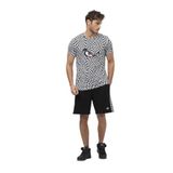 No Fear Orijinal Dama Desen Erkek T-shirt Siyah Siyah M