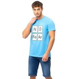 No Fear Orijinal Erkek T-shirt Mavi Mavi XL