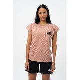 No Fear Orijinal Kadın T-Shirt Pembe - Açık Pembe