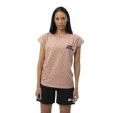 No Fear Orijinal Kadın T-shirt Pembe Pembe S