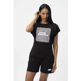 No Fear Orijinal Kadın T-shirt Siyah Siyah S