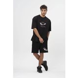 No Fear Orijinal Oversize Erkek T-shirt Siyah Siyah XL