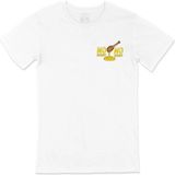 No Money No Honey Cep Logo Tasarımlı Beyaz Tişört; Xl
