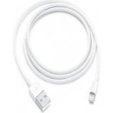 No Name Iphone Şarj Kablosu Tüm Modellerle Uyumlu Şarj Kablosu 1 Metre Lightning-Usb Şarj Kablosu - Beyaz