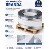 No Name Pvc Konnektör Branda 45*60*45 (25 Mt)