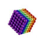 No Name Renkli Manyetik Mıknatıs Toplar 5mm 216 Adet Neocube Neo Cube Küp