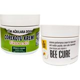 No7trend Çörek Otu Kremi Orta Boy 100 ml Krem + Bee Cure Krem 150 ml / Sırt Bel Kas Diz Dirsek Iskelet Agrilarina Masaj Seti - 1Paket