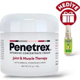 No7trend Penetrex Cream Vücut Ağrı Yönetimi Için Masaj Bakım Kremi + Çörek Otu Yağı 30 ml Hediyesi ile - 1Paket