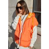 Noa Noa Kadın Kapüşonlu Oversize Boyfriend Şişme Yelek