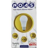 Noas 12W LED Ampul 6500K (710LM) (Adetli) - 10 Adet