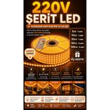 Noas 220V 120ÇİP ŞERİT LED AMBER RENK